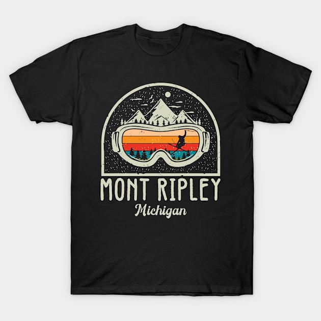 Mont Ripley Michigan T-Shirt by Master2d